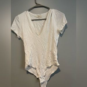 White tshirt bodysuit